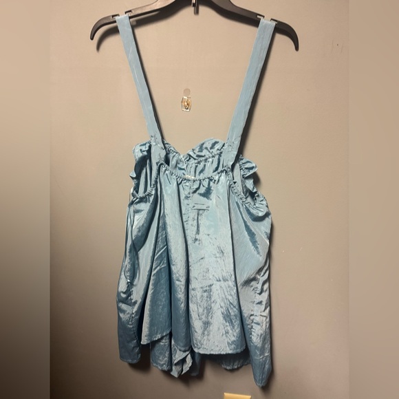 Free People Intimately Forever Young Romper in Milky Blue Size XS RT $78 NWOT - Picture 5 of 6